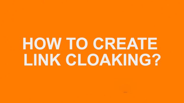 create link cloaking